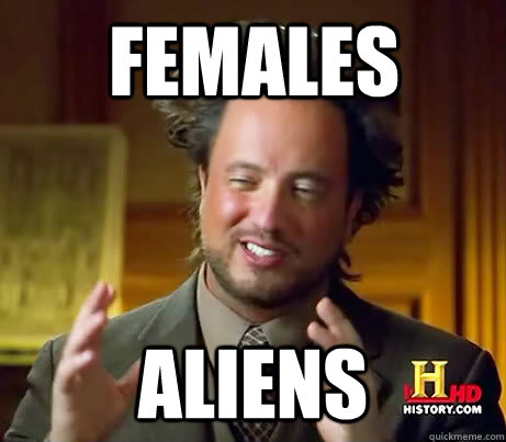 Females Aliens  Giorgio A Tsoukalos