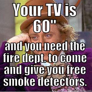 YOUR TV IS 60
