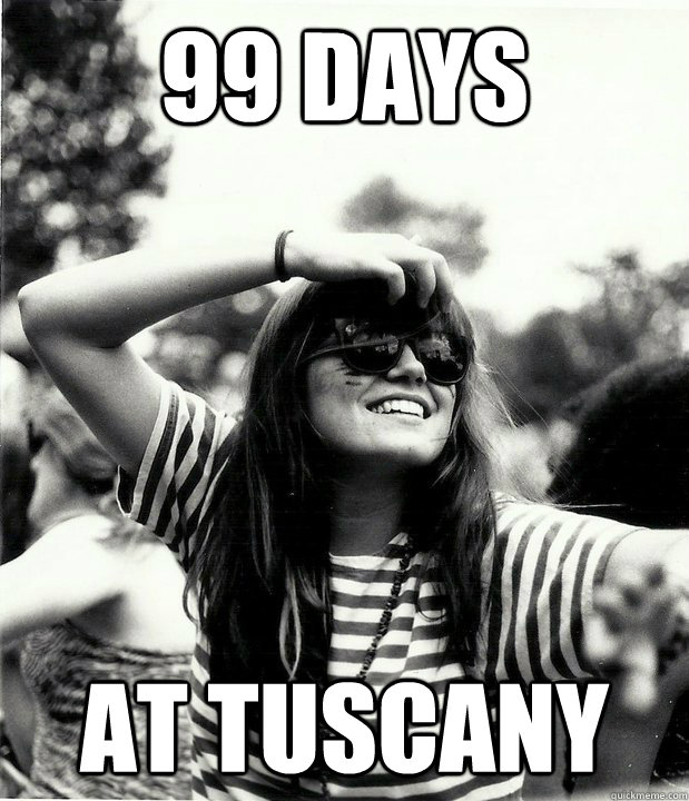 99 days at tuscany - 99 days at tuscany  Georgetown Hipster