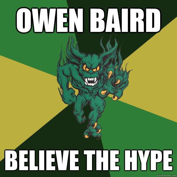 owen baird believe the hype  Green Terror