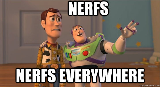 nerfs nerfs everywhere  Toy Story Everywhere