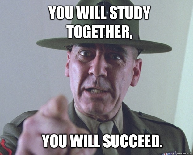 You will study together, You will succeed.  