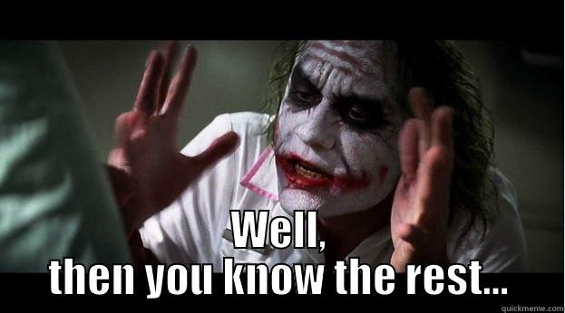 If it looks crazy and talks crazy... -  WELL, THEN YOU KNOW THE REST... Joker Mind Loss