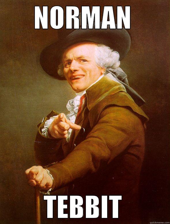 NORMAN TEBBIT Joseph Ducreux
