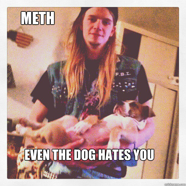 Meth Even the dog hates you - Meth Even the dog hates you  Misc