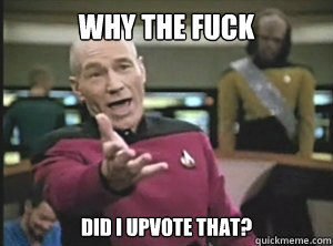 Why the fuck did I upvote that?  Annoyed picard about shitty watercolor and karmanaut