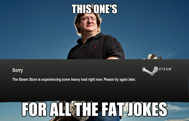 This one's for all the fat jokes - This one's for all the fat jokes  Gabes Revenge
