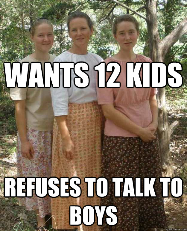 wants 12 kids refuses to talk to boys - wants 12 kids refuses to talk to boys  long skirt