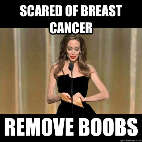 scared of breast cancer remove boobs - scared of breast cancer remove boobs  Angelina Jolie