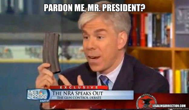 Pardon me, Mr. President?  LegalInsurrection.com - Pardon me, Mr. President?  LegalInsurrection.com  David Gregorys Privilege