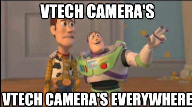 vtech camera's vtech camera's everywhere  Buzz and Woody