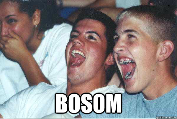  Bosom  Immature Highschoolers
