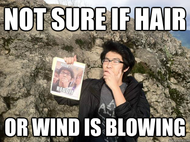 not sure if hair or wind is blowing - not sure if hair or wind is blowing  Misc
