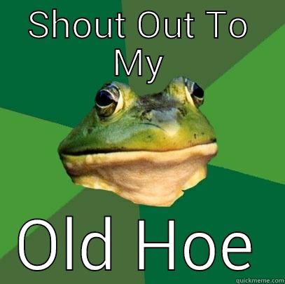 SHOUT OUT TO MY OLD HOE Foul Bachelor Frog