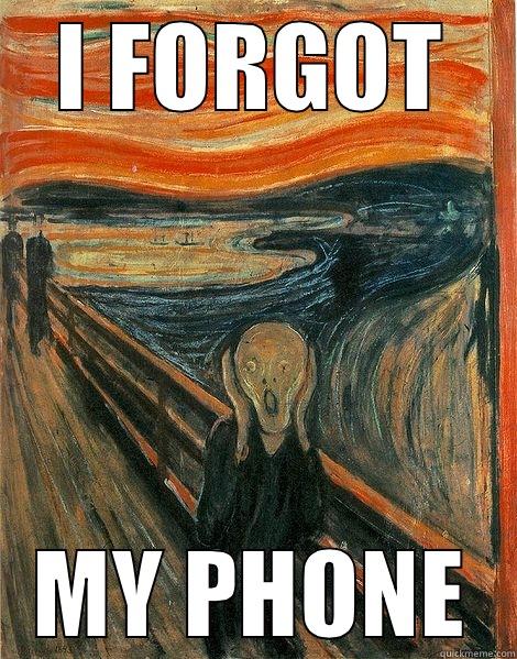 I FORGOT MY PHONE Misc
