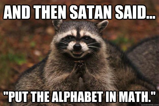 And then Satan said... 