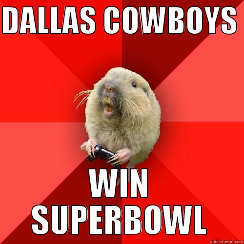 DALLAS COWBOYS  WIN SUPERBOWL Gaming Gopher