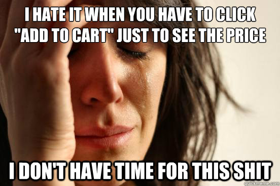 I HATE IT WHEN YOU HAVE TO CLICK 