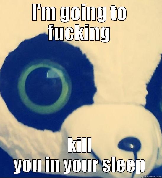 I'M GOING TO FUCKING KILL YOU IN YOUR SLEEP Misc