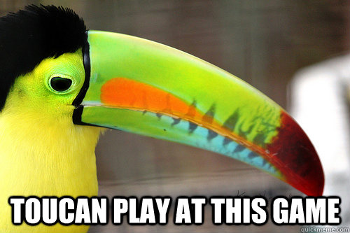Toucan get a Shower
