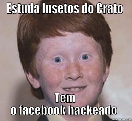 Ginger with no soul - ESTUDA INSETOS DO CRATO TEM O FACEBOOK HACKEADO  Over Confident Ginger