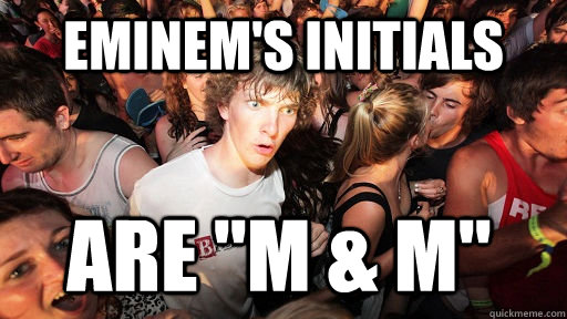 Eminem's initials are 