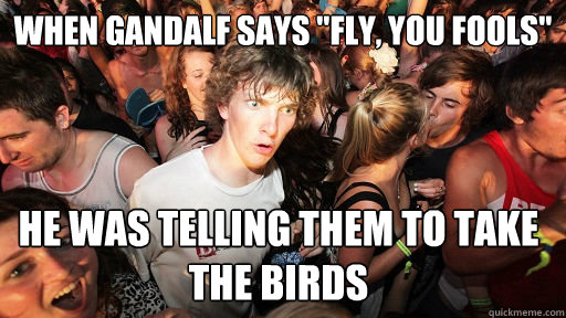 when gandalf says 