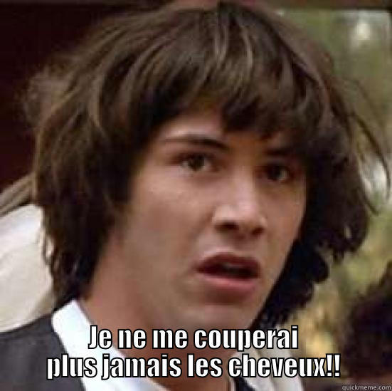  JE NE ME COUPERAI PLUS JAMAIS LES CHEVEUX!! conspiracy keanu