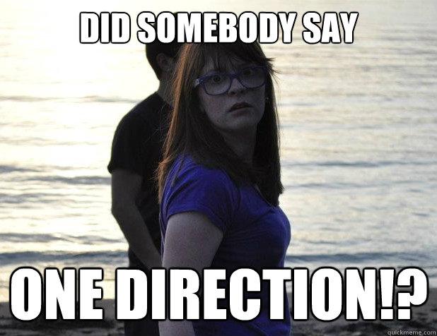 Did Somebody say one Direction!?  