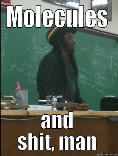 MOLECULES AND SHIT, MAN Rasta Science Teacher