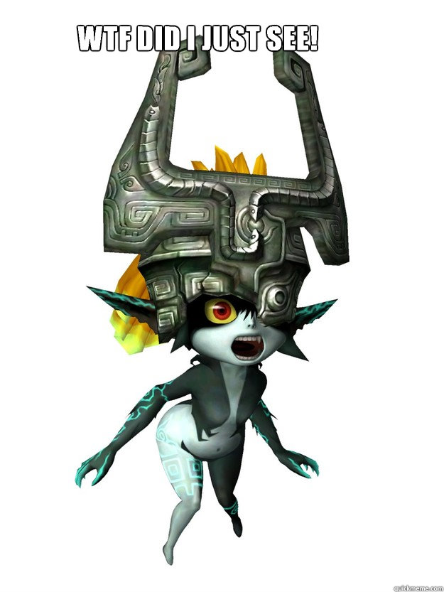 Wtf did i just see!  Midna