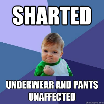 Sharted Underwear and pants unaffected  Success Kid