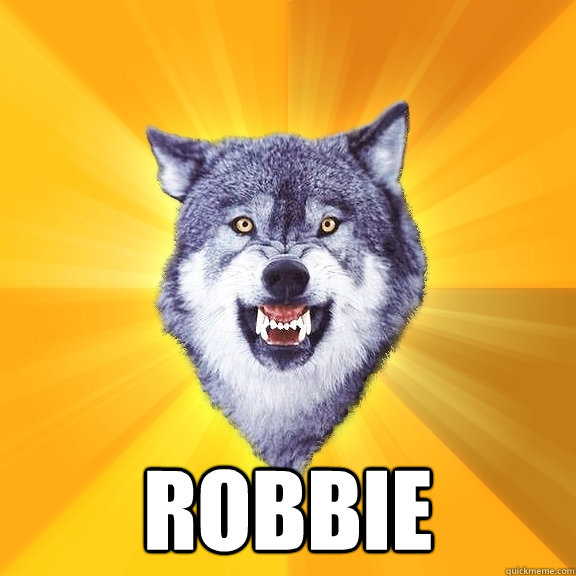  robbie  Courage Wolf