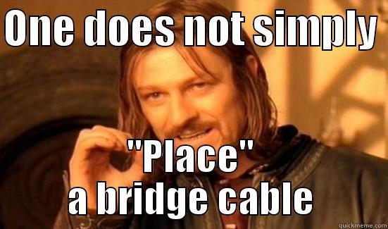 ONE DOES NOT SIMPLY  
