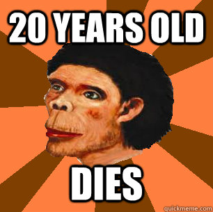 20 years old dies - 20 years old dies  Prehistoric Patrick