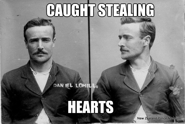 Caught stealing  Hearts   Ridiculously Photogenic 19th Century Criminal