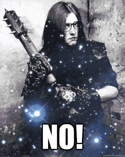  NO!  Hipster Varg