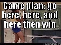 GAME PLAN: GO HERE, HERE, AND HERE THEN WIN  Misc