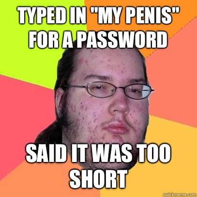 Typed in 