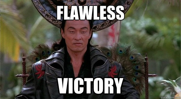 Flawless Victory - Flawless Victory  Shang Tsung