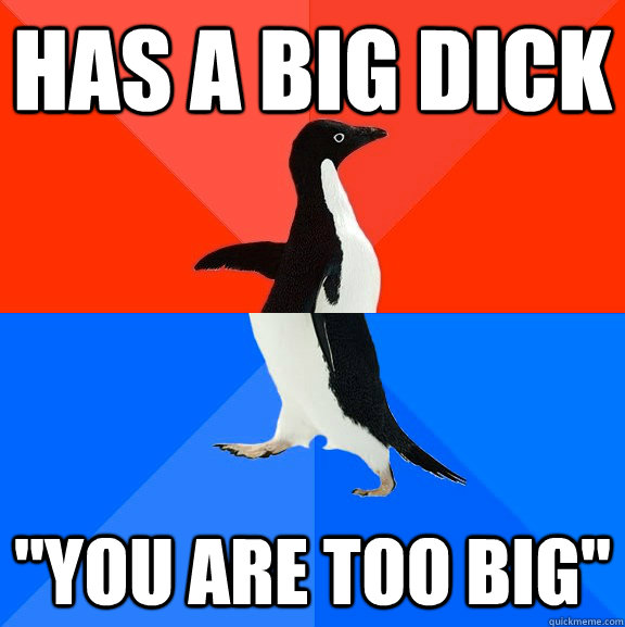 Has a big dick 