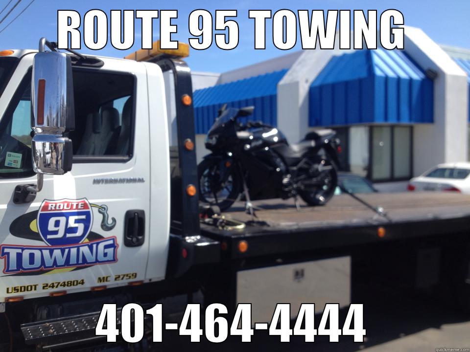 ROUTE 95 TOWING 401-464-4444 Misc