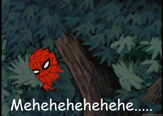  Mehehehehehehe.....  60s Spiderman