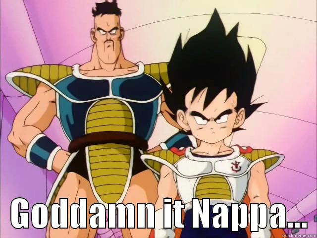 Damn It Nappa! -    GODDAMN IT NAPPA... Misc