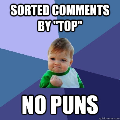 sorted comments by 