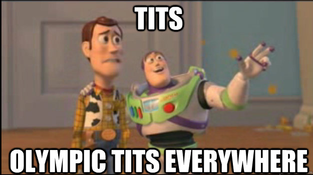 Tits Olympic Tits Everywhere  Buzz and Woody