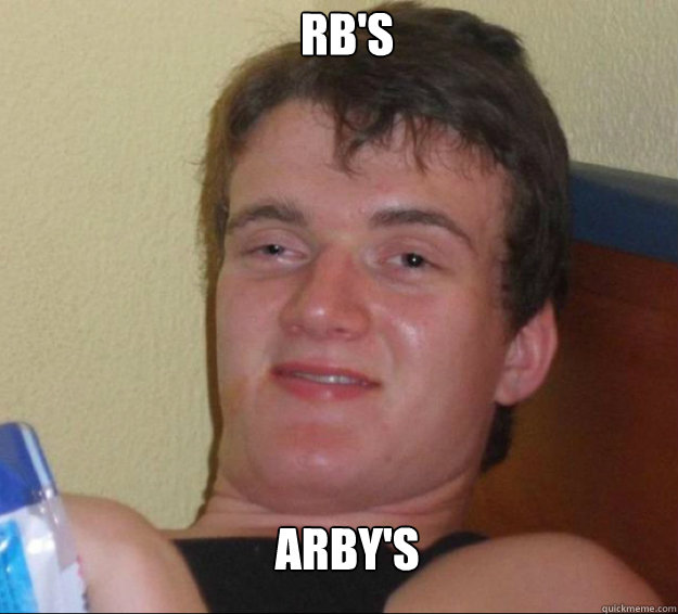 RB's Arby's  10guy
