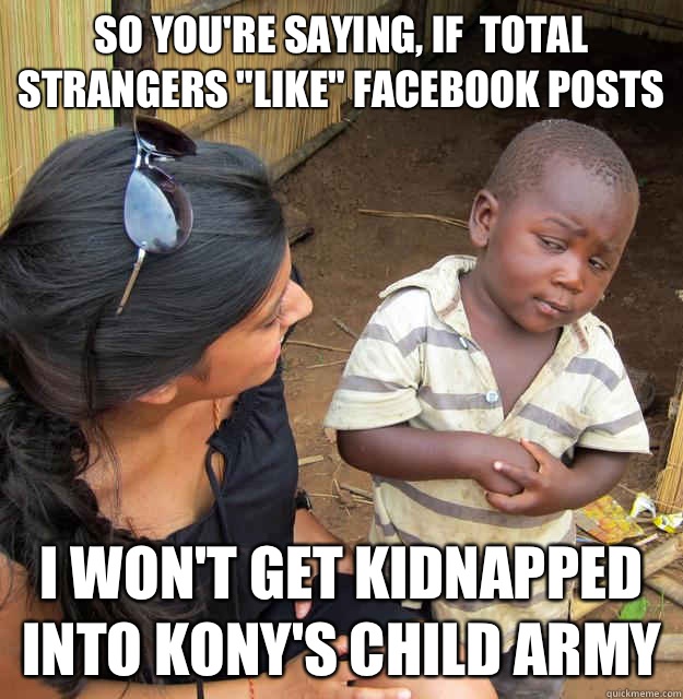 So you're saying, if  total strangers 