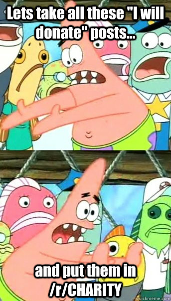 Lets take all these 