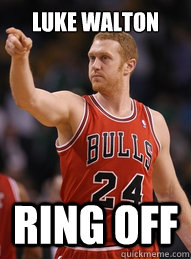 Luke Walton Ring off - Luke Walton Ring off  Brian Scalabrine